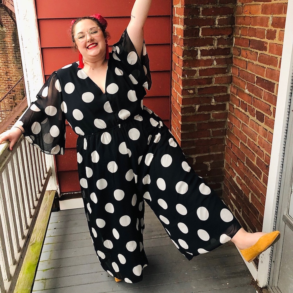 ASOS Polka Dot Jumpsuit